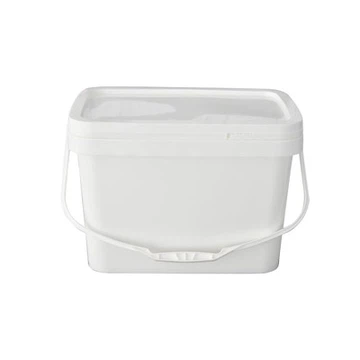 Rektangulär kolhink med handtag